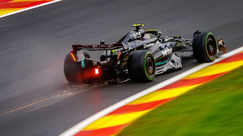 Lewis Hamilton mercedes 2023 Belgian GP Spa-Francorchamps