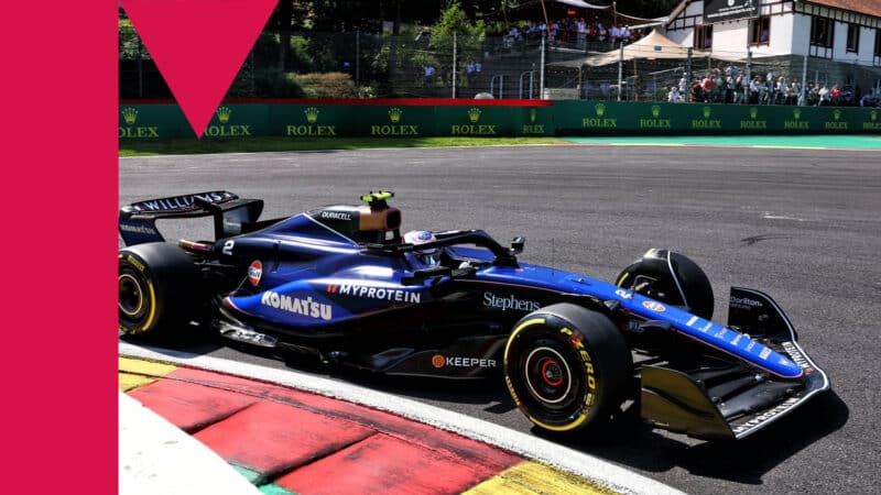 Logan Sargeant Williams 2024 Belgian GP Spa Francorchamps