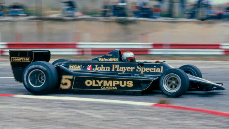 Mario Andretti Lotus 1978 French GP Paul Ricard