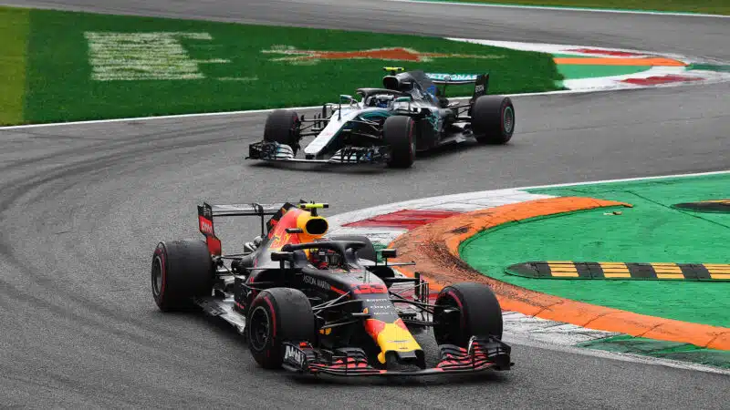 Max Verstappen Valtteri Bottas 2019 Italian Grand Prix