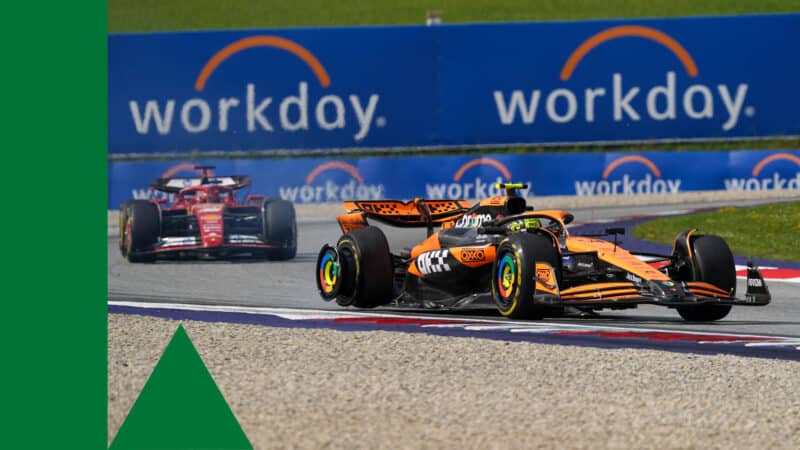 McLaren Lando Norris 2024 Austrian GP