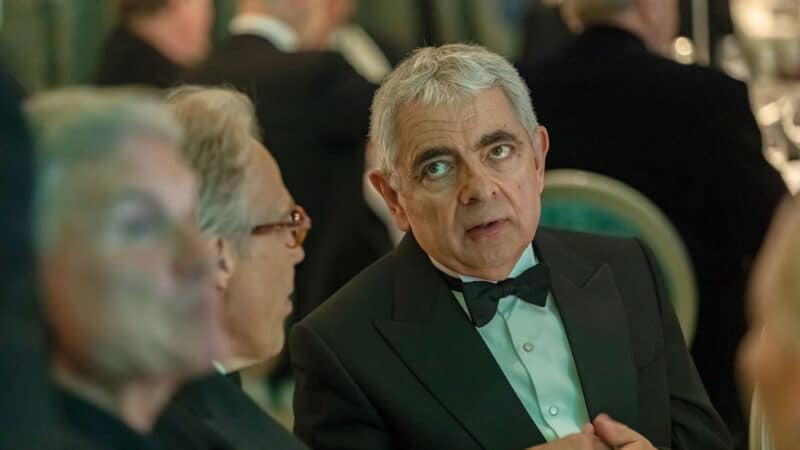 Rowan Atkinson at Motor Sport Magazine race car of the century