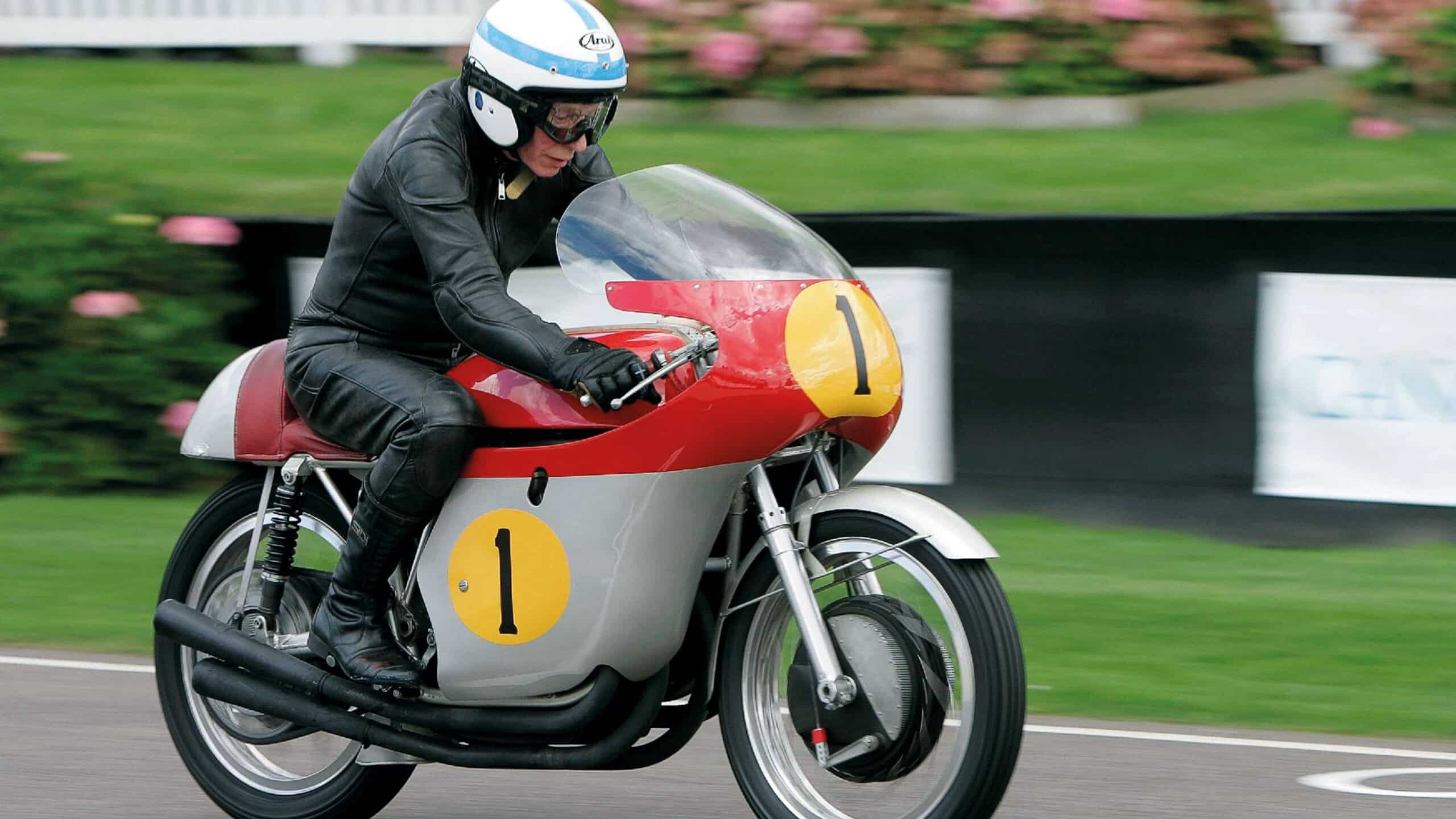 Surtees on two wheels for the 2010 Revival