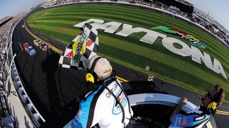 Tony Stewart in the 2011 NASCAR Nationwide Series at Daytona