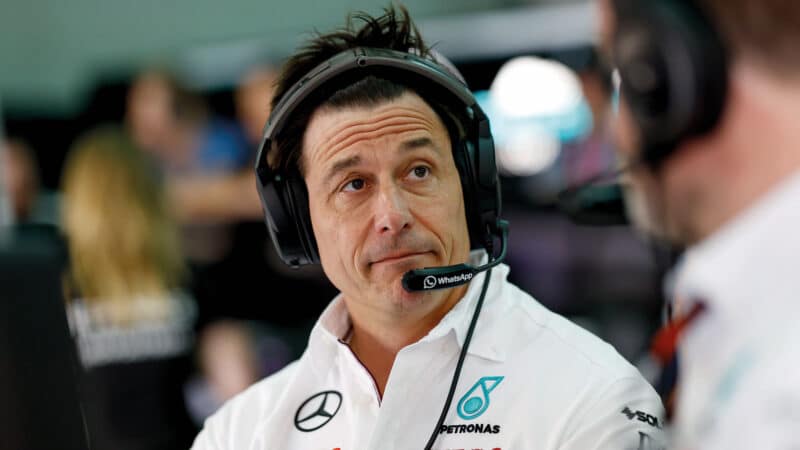 Toto Wolff Mercedes F1