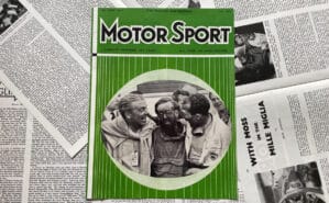 Motor Sport’s Cover of the Century revealed