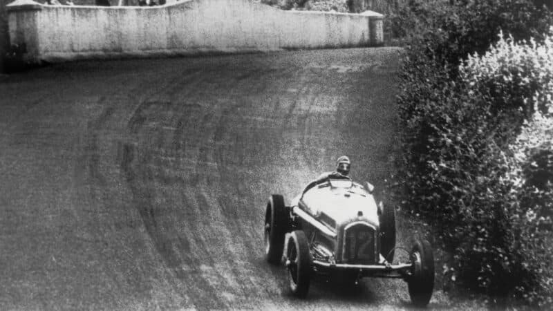 No longer fastest, but still first. Tazio Nuvolari won the 1935 German GP for Ferrari’s nascent Alfa Romeo programme. The car was the only non-German runner inside the top nine at the flag.