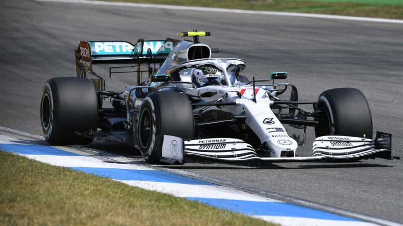 Valtteri Bottas 2019 German Grand Prix silver arrow