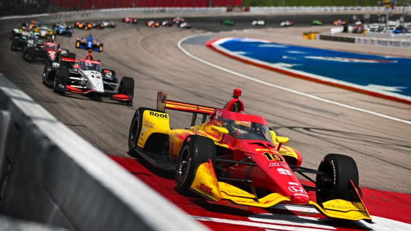 Alex Palou IndyCar Ganassi Iowa 2024