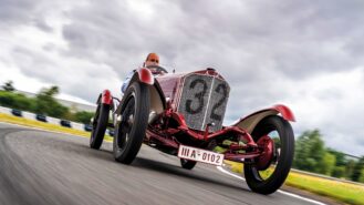 Mercedes’ 1924 Targa Florio racer is back on the racing track