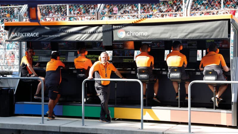 CEO Zak Brown at McLaren