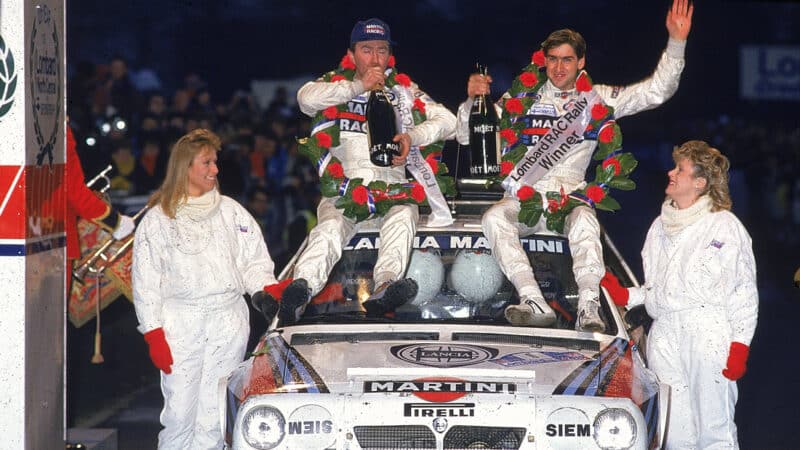 Toivonen and Neil Wilson gave the Delta S4 a winning debut on Rally GB in 1985