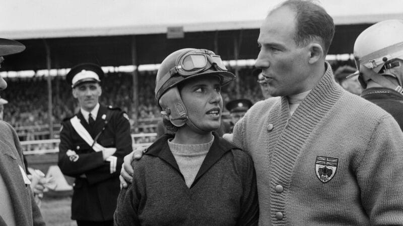 alongside Moss at Monaco in 1959