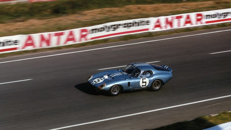 Gurney and Bob Bondurant’s Daytona Cobra Coupé, Le Mans 1964