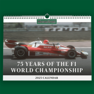 Product image for Official Motor Sport Magazine Calendar | 75 Years of F1 | 2025