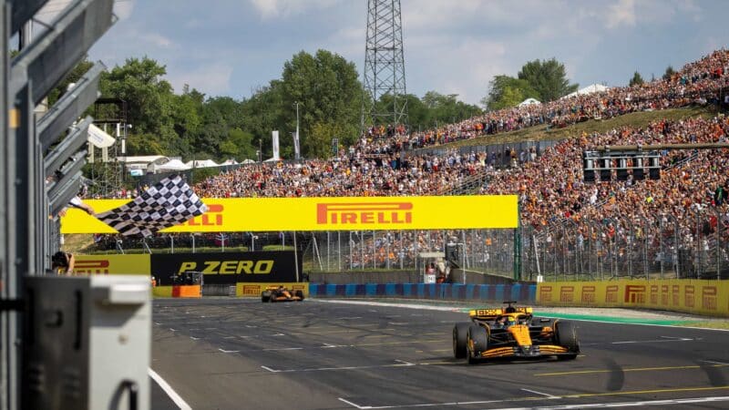 Lando Norris cede a win to Oscar Piastri in Hungary