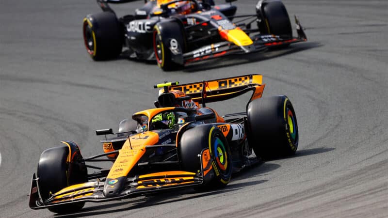 Lando Norris McLaren 2024 Dutch GP Zandvoort