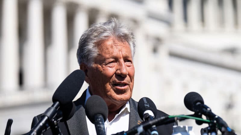 Mario Andretti speaks F1 at Capitol Hill