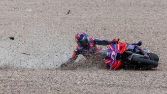 Why MotoGP title contenders Bagnaia and Martin are crashing so much