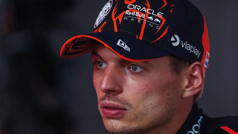 Max Verstappen Headshot