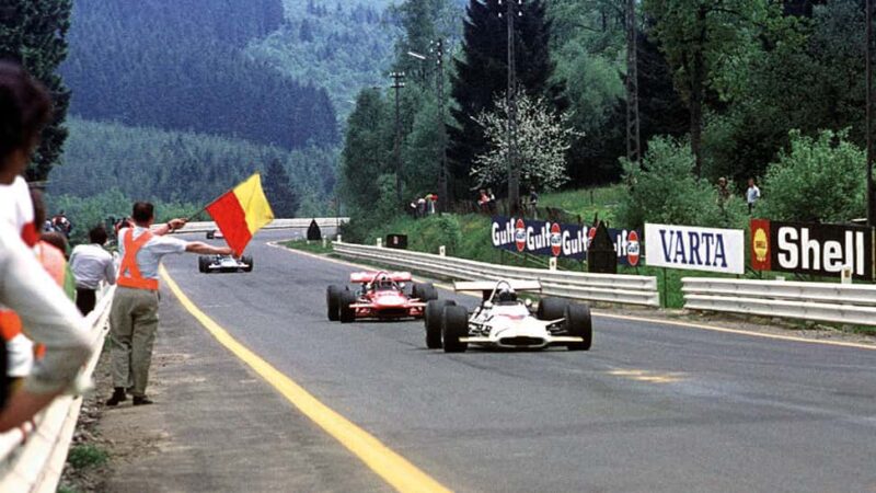 Pedro win for BRM, Spa