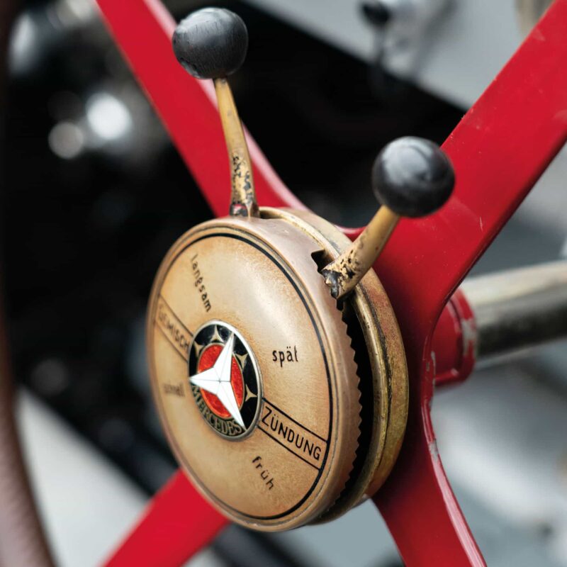 Targa Florio steering wheel detail