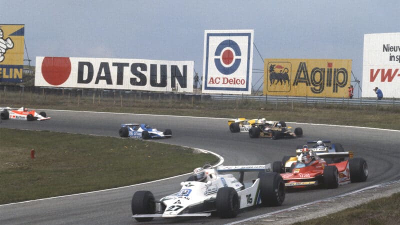 Villenueve 1979 Dutch GP