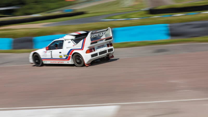 Two-time British Rallycross champion Mark Rennison was reunited with this RS200 thanks to Steve Harris