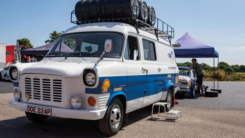 period Ford Transit service van hits the spot