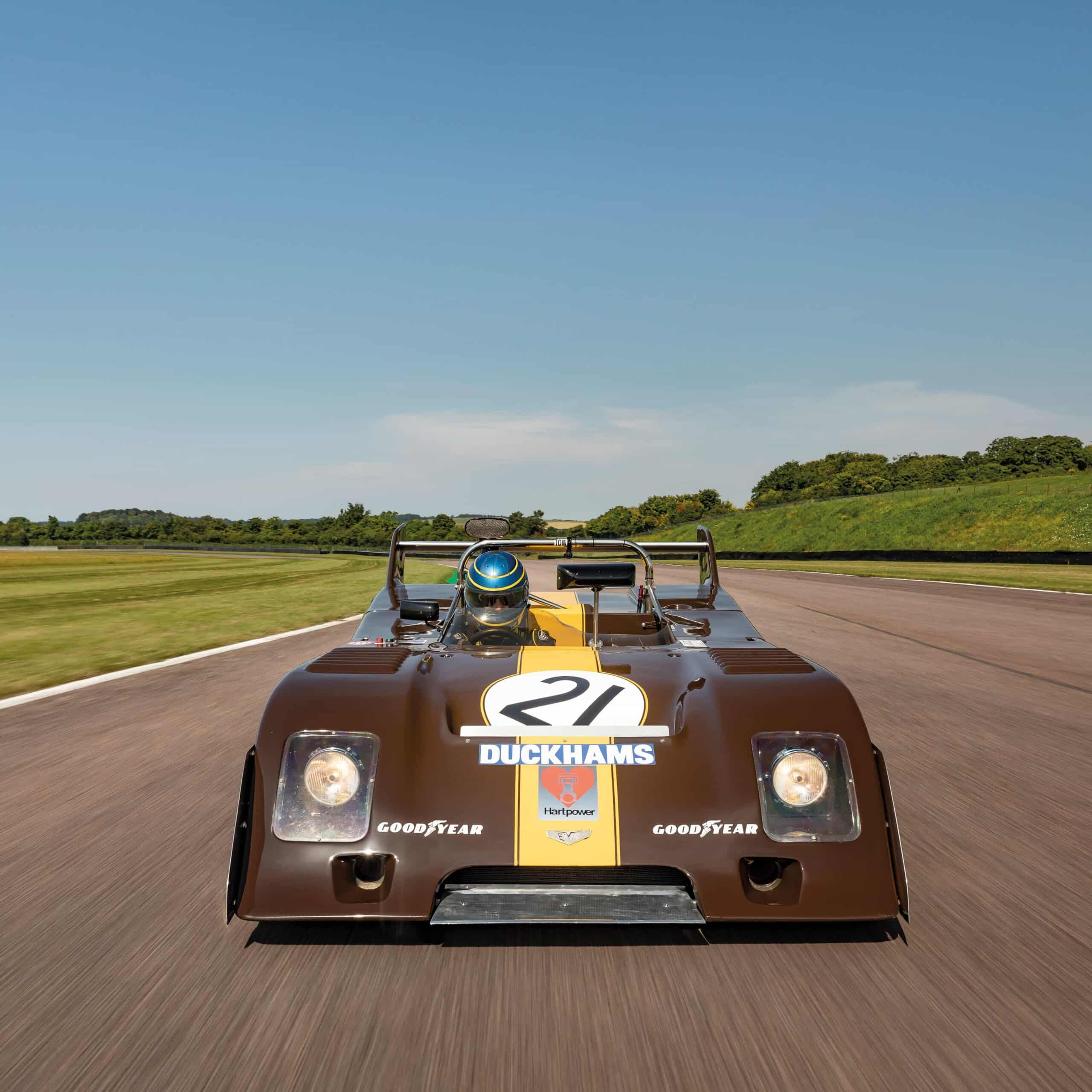 1974 chevron B26 front on track