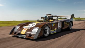 ‘Chocolate drop’ — the breathtakingly brown Chevron B26