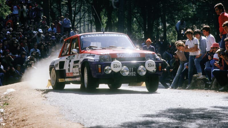 After his Alpine years, Thérier was back to winning ways with a Renault 5 Turbo