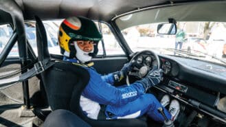 Shaken and stirred behind the wheel of Targa Florio-winning Martini Porsche