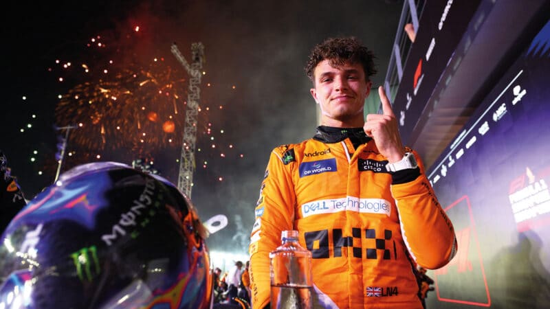 Number one in Singapore by some margin; Lando Norris has also helped give McLaren the lead in the constructors’ standings