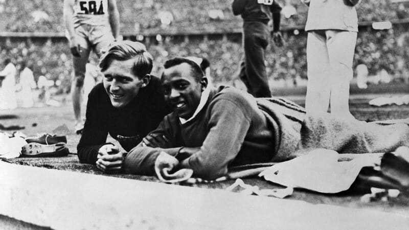 Jesse Owens and Luz Long remained friends, despite the war