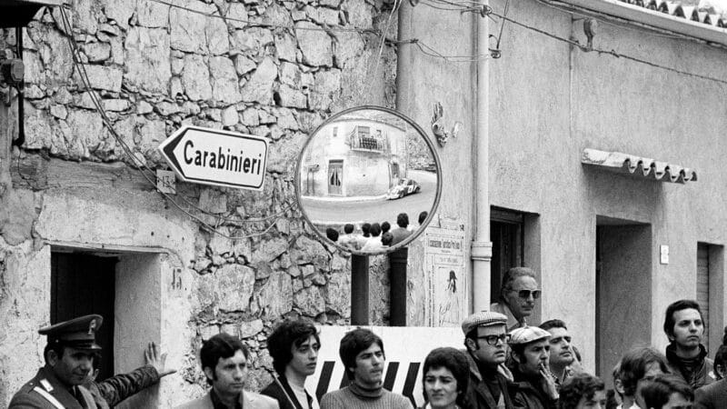 even the local Carabinieri indulged in spectating