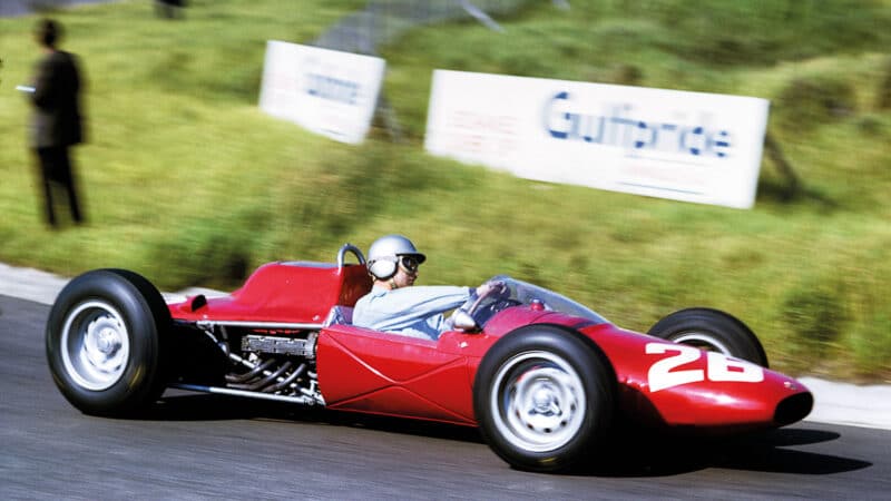 Giancarlo Baghetti in the ATS 100 at Zandvoort, 1963