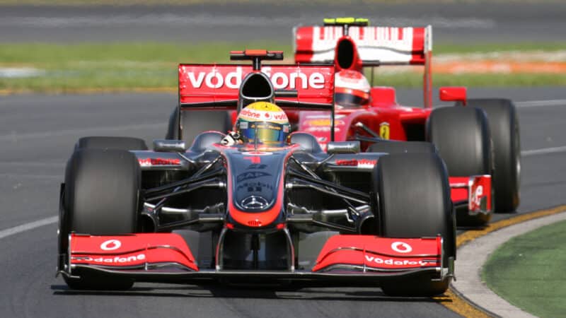 Lewis Hamilton McLaren 2009 Australian GP