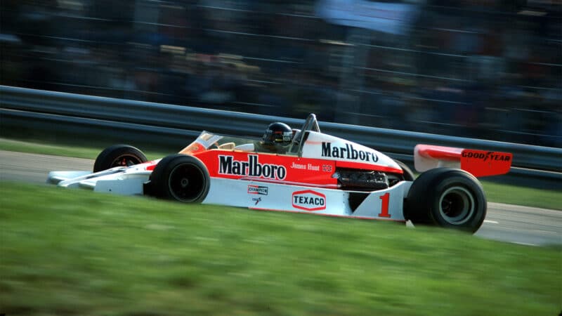 James Hunt 1977 Italian Grand Prix