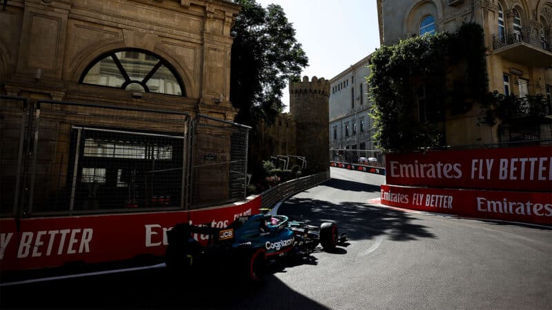 Sebastian Vettel Aston Martin 2021 Azerbaijan GP