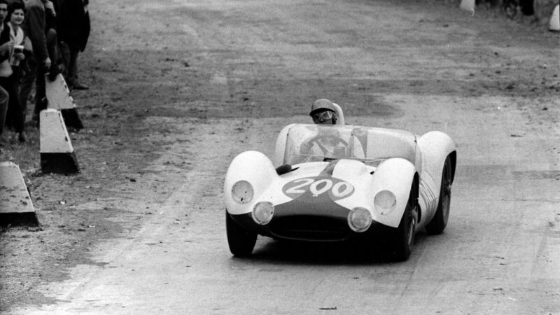 Nino Vaccarella in a Tipo 61 ‘Birdcage