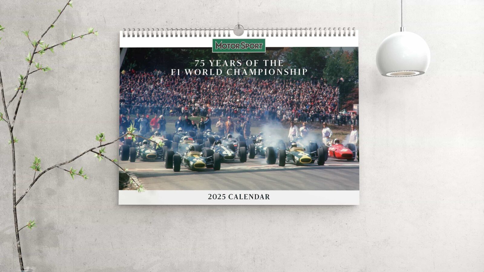 Wall Calendar motor sport magazine 2024