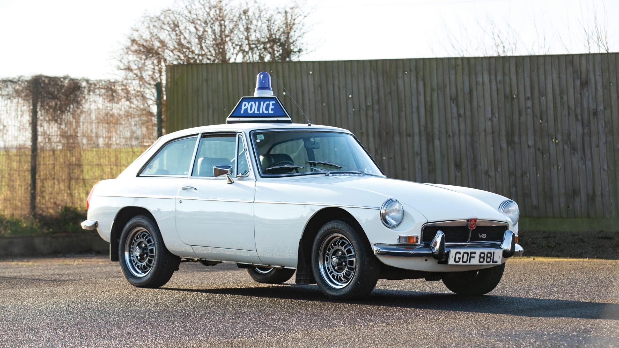 1973 MGB GT V8 police car