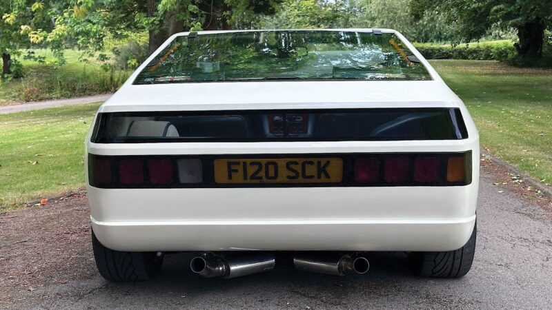 1988 TVR ‘White Elephant’ rear