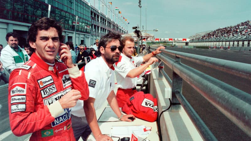 2 Ayrton Senna McLaren 1991 French Grand Prix Magny-Cours