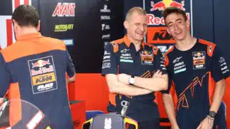 KTM’s new MotoGP team boss: ‘We are lucky bastards to be here!’