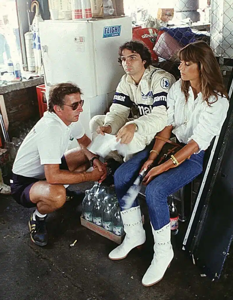 BMW’s Stappert , Piquet and Sylvia Tamsma