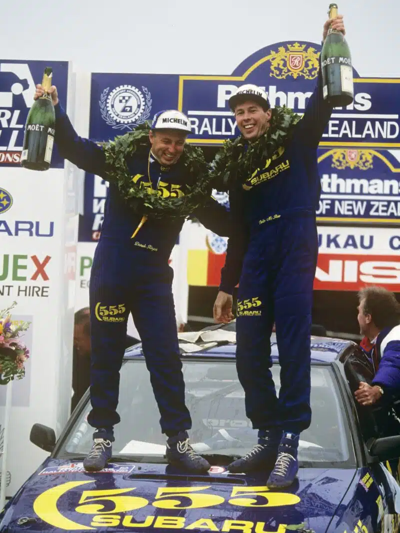 Derek Ringer and McRae 1993 New Zealand Rally