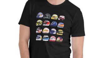 A legendary t-shirt celebrating F1’s greatest drivers