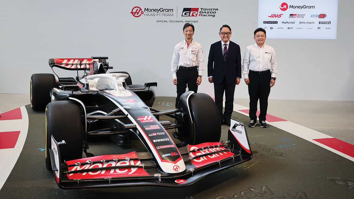 Haas F1 and Toyota Gazoo Racing officials